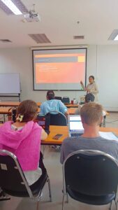 A special lecture in Biorefinery class by Diana Jose
