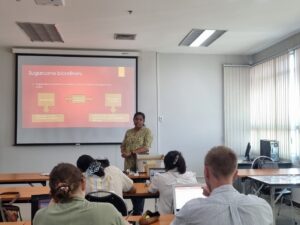 Special lecture in Biorefinery class by Elizabeth Jayex Panakkal